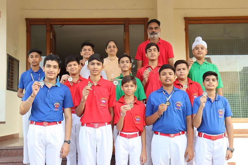 3RD POSITION IN KHEDAN WATAN PUNJAB DIYAN(U 17 NETBALL BOYS)